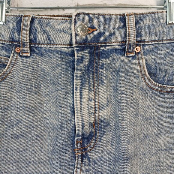 WILD FABLE DENIM SKIRT, SIZE 6, MEDIUM BLUE WASH, LIKE NEW, WOMENS - Picture 3 of 7